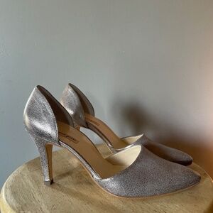 Paul Green | Char D'orsay Pump Smoke Brushed Metallic (Size 8.5)